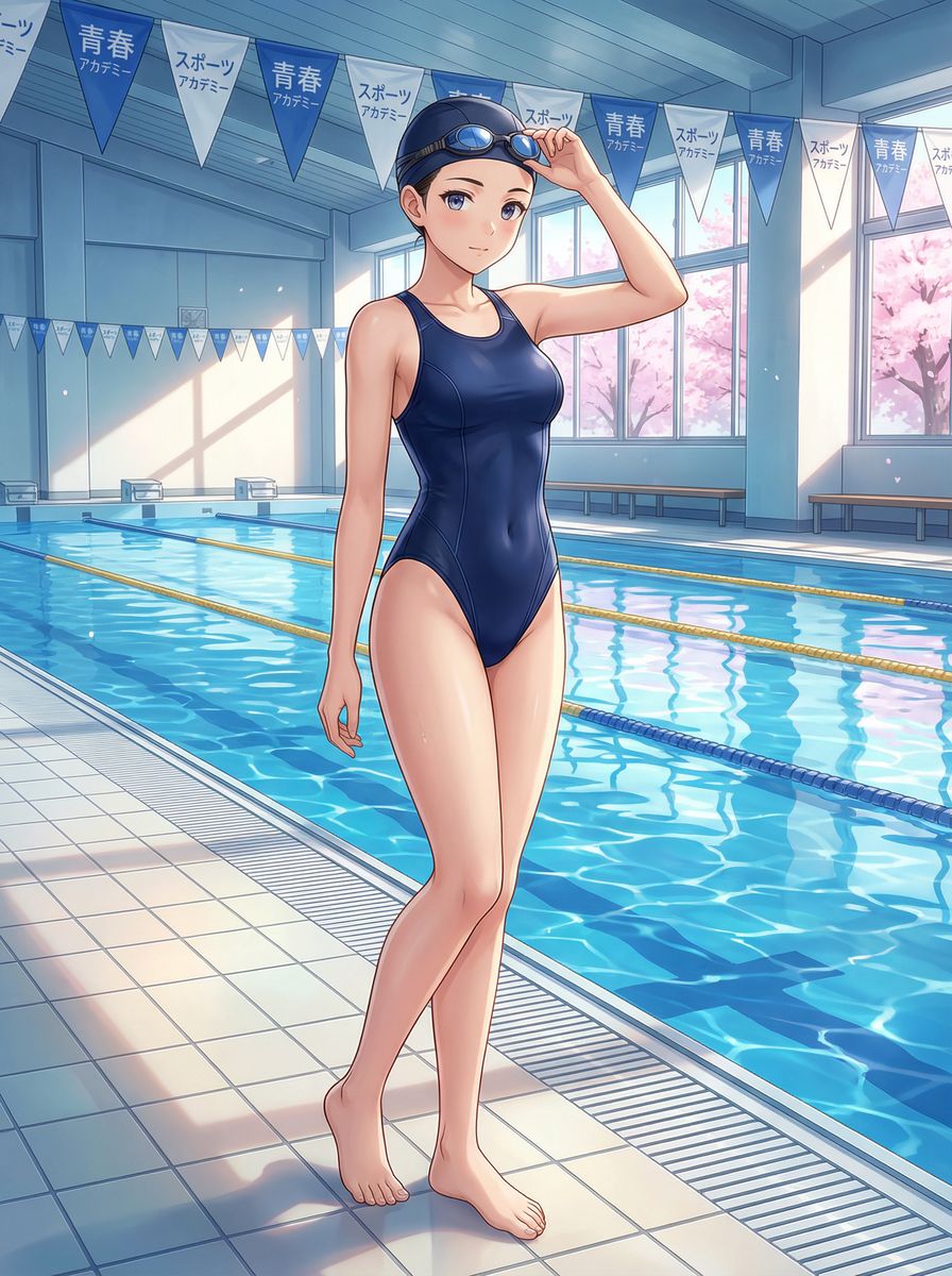 17c一起草游泳训练